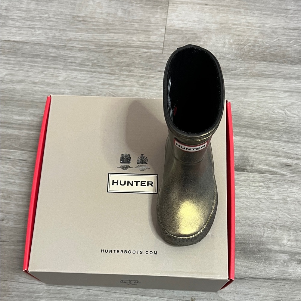 Hunter kids first classic nebula LEFT boot